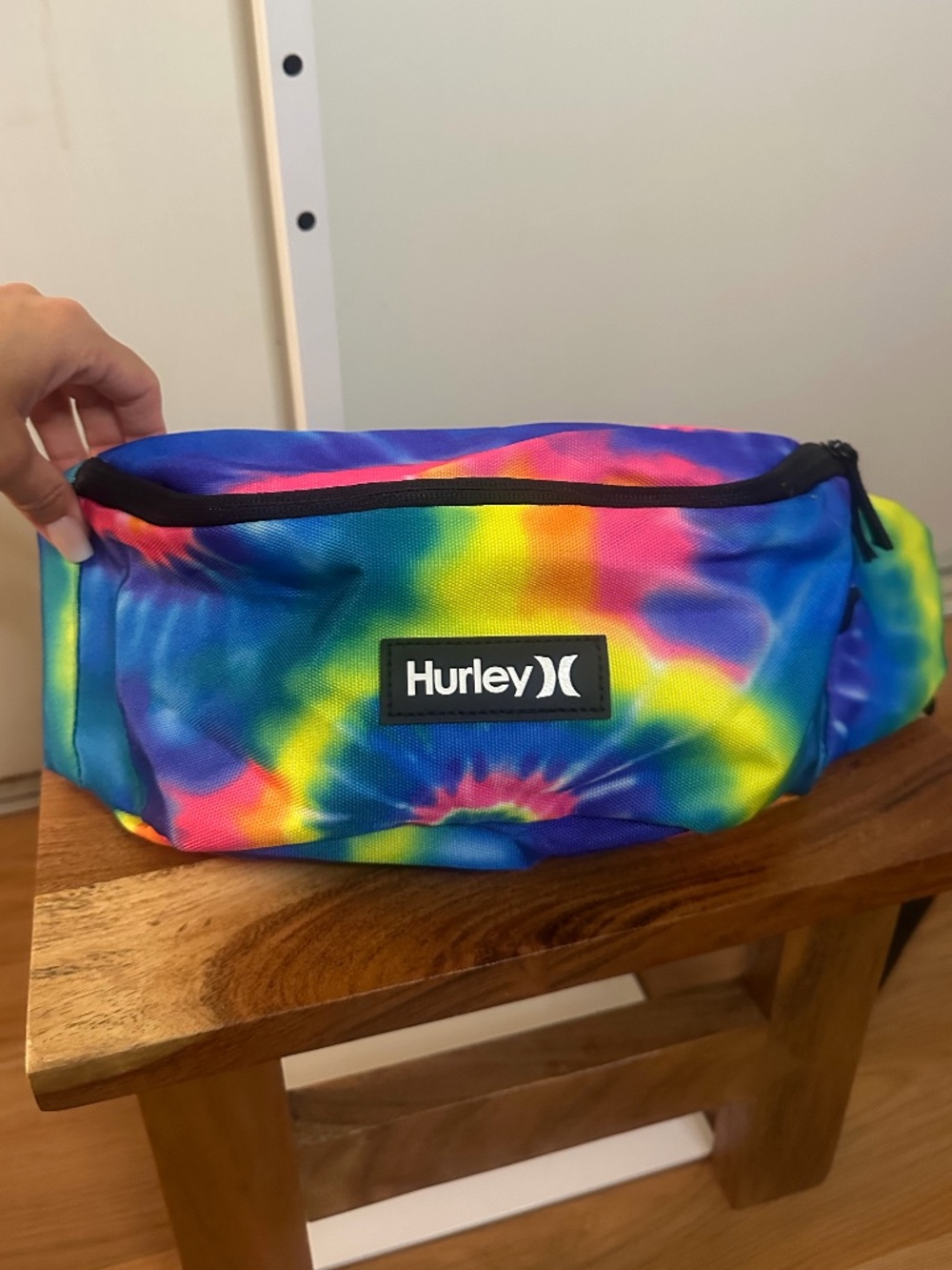 Hurley Tie-Dye Rainbow Crossbody Bag